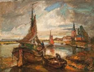 Scheldezicht by Leo Spanoghe