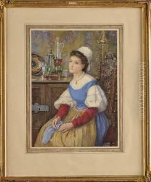 Jeune Femme Pensive - view 1