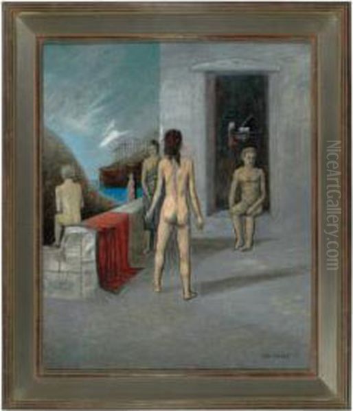 Figures In Surreal Landscape. - view 1