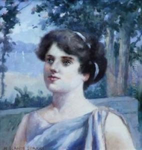 Female Portrait by Herbert Blande Sparks