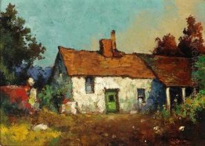 Old Adobe Farmhouse, Napa County by William Sparks