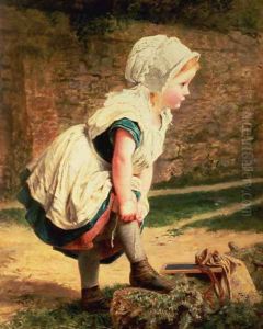 Wait for Me! by Sophie Gengembre Anderson