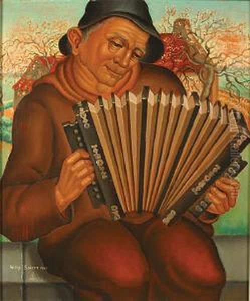 Accordeoniste - view 1