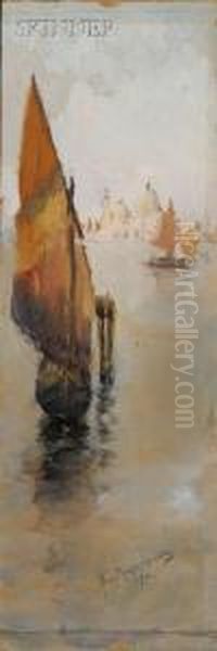 Moored In The Grand Canal - view 1