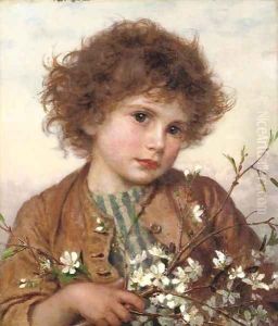 Spring blossom by Sophie Gengembre Anderson