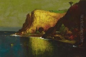 Winter Sunrise, Yellow Bluff, Monterey Coast Near Point Sur