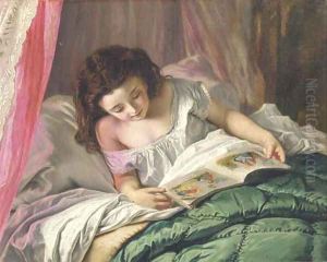 Reading time by Sophie Gengembre Anderson
