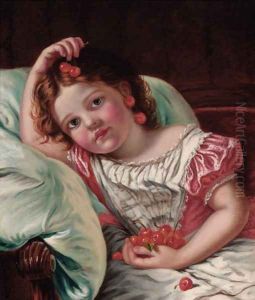 Cherry Ripe by Sophie Gengembre Anderson