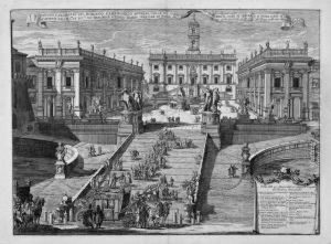 Disgeno E Prospetto Del Romano Campidoglio