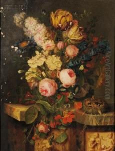 Bouquet De Fleurs by Michel Joseph Speeckaert
