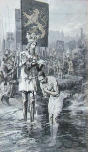 "arthur Baptises Prianius The Saracen" - "arthur Baptises Prianius The Saracen" -