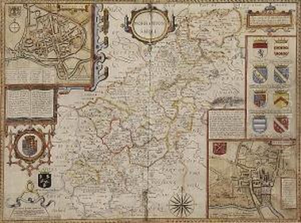 Map Of Northamptonshire - view 1