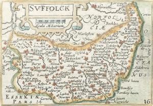 Suffolk by John Speede