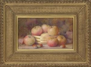 Still Life Of Apples by Percy Fred. Seaton Spence