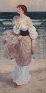 By The Seashore by Percy Fred. Seaton Spence
