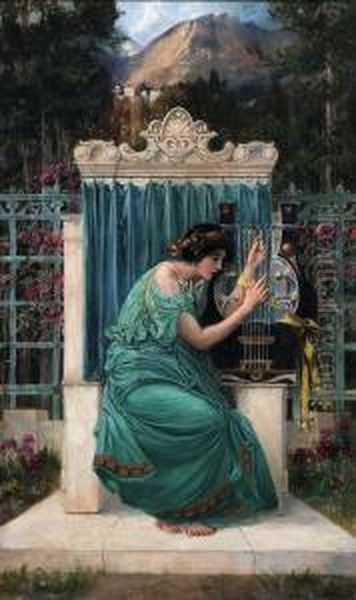 The Greek Musician Of Attica - view 1