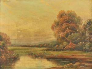 A Dover Landscape by Augustus Spencer