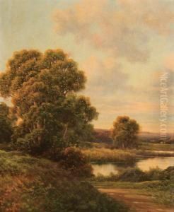 Twilight Landscape by Augustus Spencer