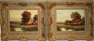 Cottage Landscapes by Augustus Spencer