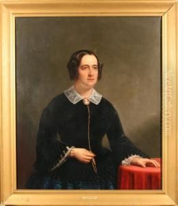 Portrait Of Frances Pierpont Raymond Hunt (1817-1866) Portrait Of Frances Pierpont Raymond Hunt (1817-1866)