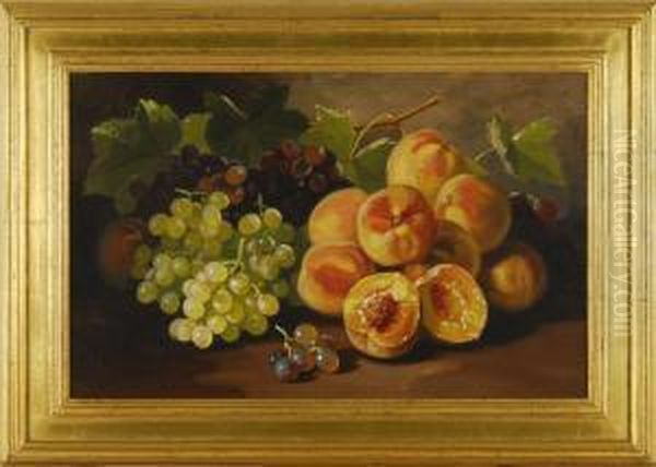 Still Life With Grapes And Peaches - view 1