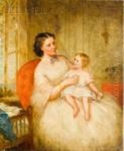 Mother And Child by Lilly Martin Spencer