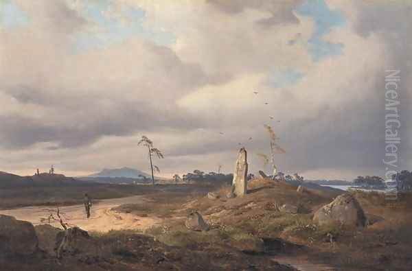 Landscape With Rune Stone - view 1