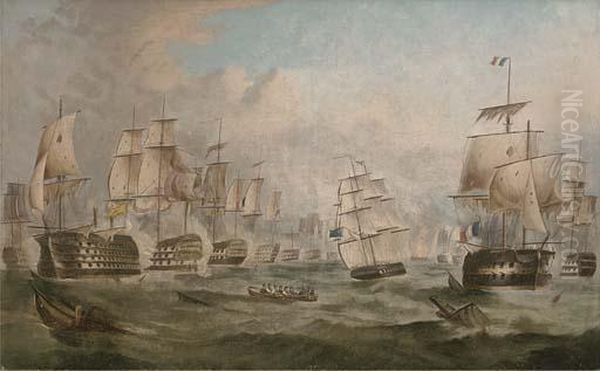 The Battle Of Trafalgar - view 1
