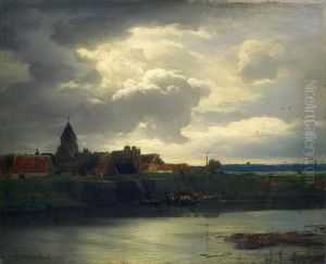 Landscape with a River by Andreas Achenbach