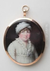 Portrait Miniature Of Eliza Arthur