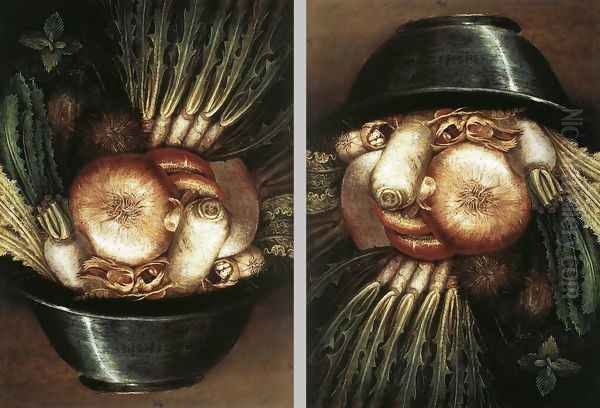 Vegetables In A Bowl Or The Gardener - view 1