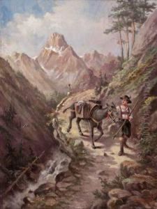 Am Transportpfad Uber Die Alpen