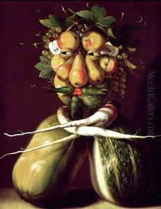 Whimsical Portrait by Giuseppe Arcimboldo