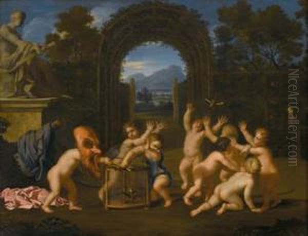 Mischievous Putti - view 1