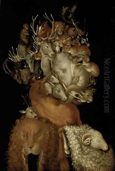 Earth c.1570 by Giuseppe Arcimboldo