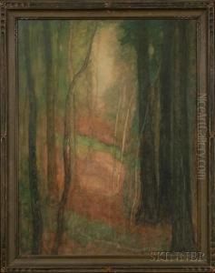 Lot Of Four Landscapes, Including by Harry Spiers