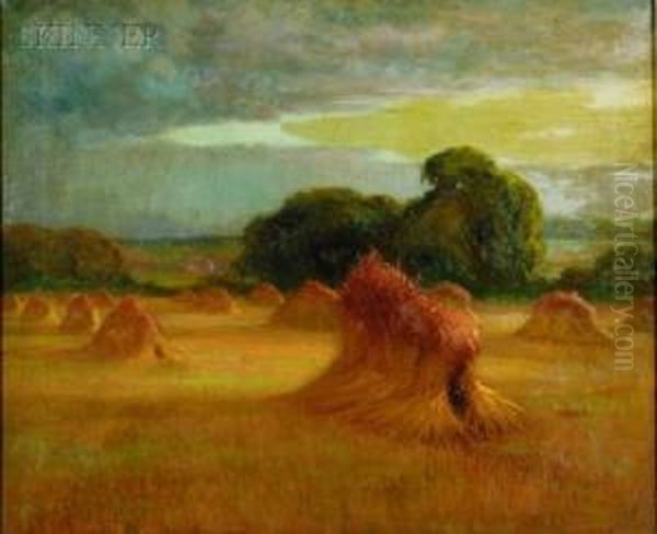 Haystacks - view 1