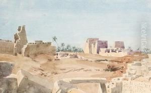 View Of Karnac, Thebes