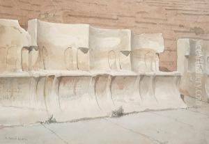 Theatre Of Bacchus, Acropolis, Athens by Richard Phene Spiers
