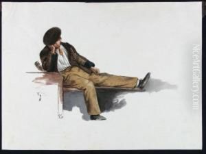 (7) / Landschaften (8) / Trachten- Und Figurenstudien (7) / by August Spiess