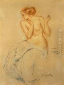 A Nude Girl by Karel Spillar