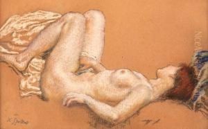 Lezici Zensky Akt by Karel Spillar