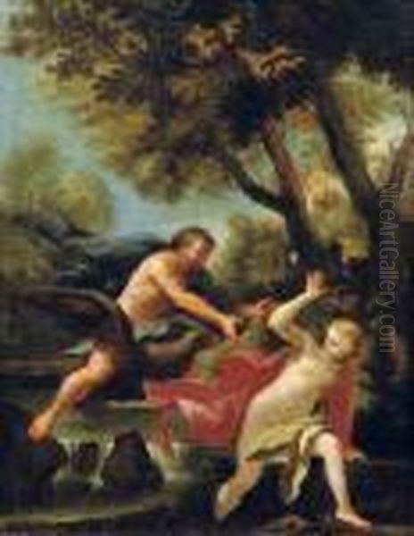 Jupiter And Antiope - view 1