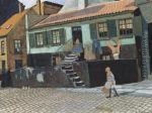 Le "preekstoel" A Ostende by Leon Spilliaert