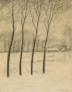 Paysage Hivernal by Leon Spilliaert