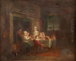 Acottage Tea-time by Maria Spilsbury