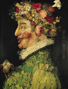 Spring (1) by Giuseppe Arcimboldo