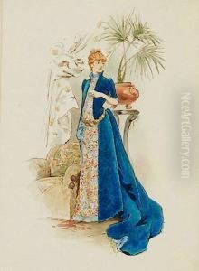 Ensemble De Treize Representations De Sarah Bernhardt by Walter E. Spindler