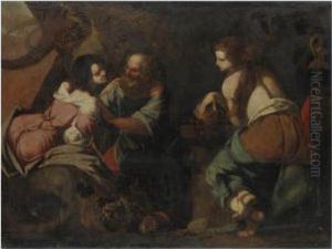 Loth E Le Figlie by Giovan Battista Spinelli