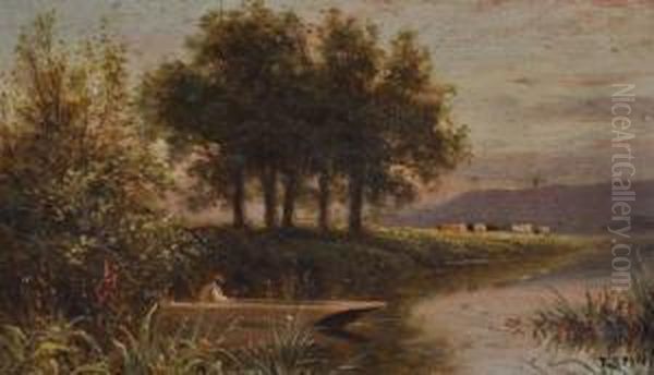 Thames Near Pangbourne - view 1